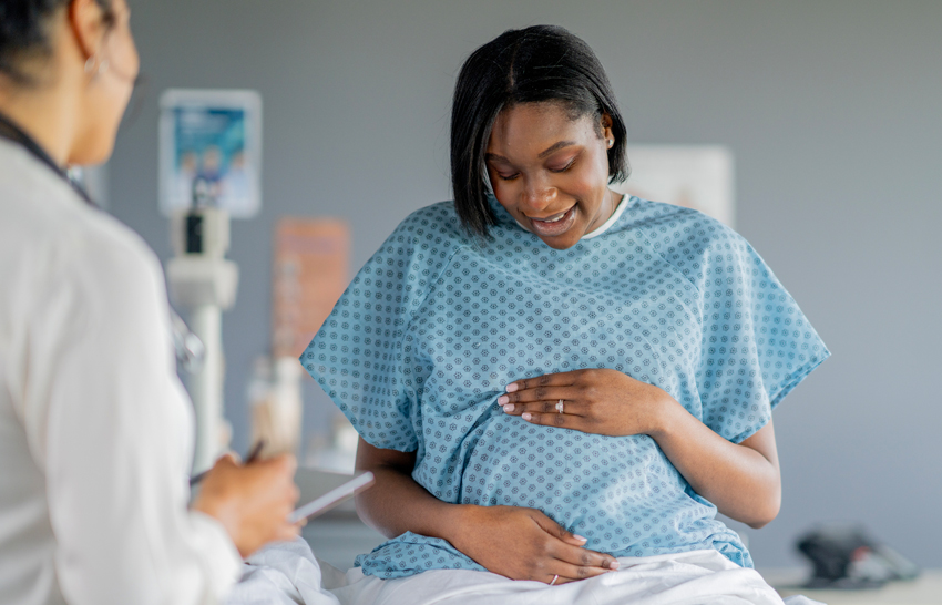 pregnant woman