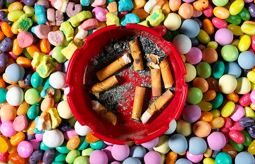 cigarettes and candy