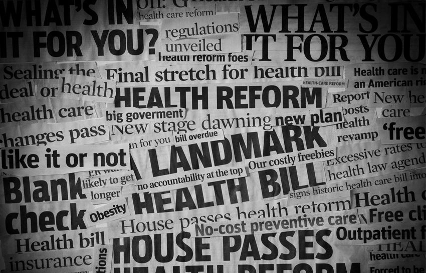 Healthcare Bill Headline image