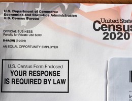 census 2020 envelope and ballot 