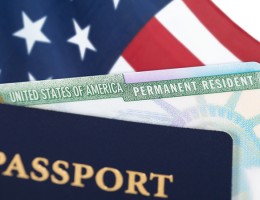 Flag and passport